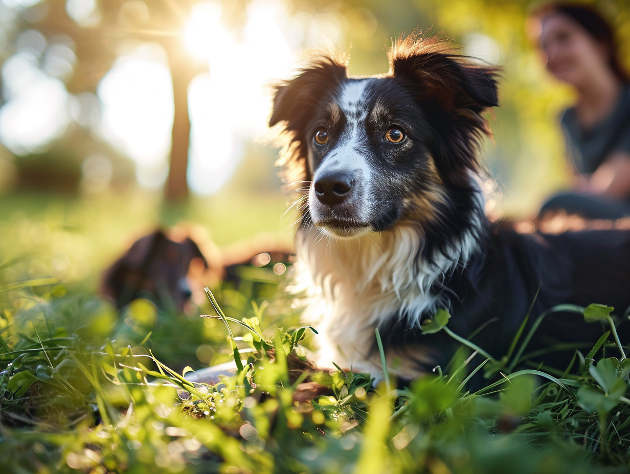 border collie chiot