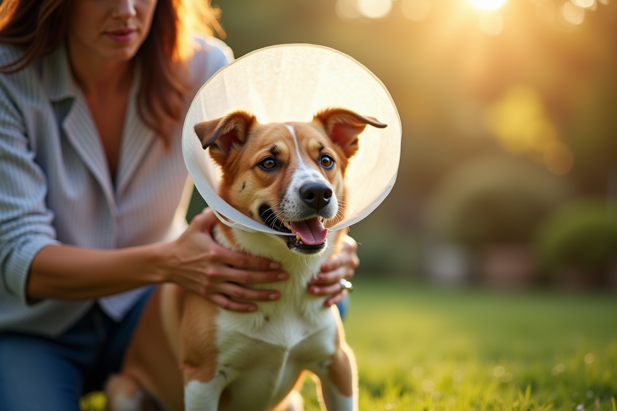 chien collerette