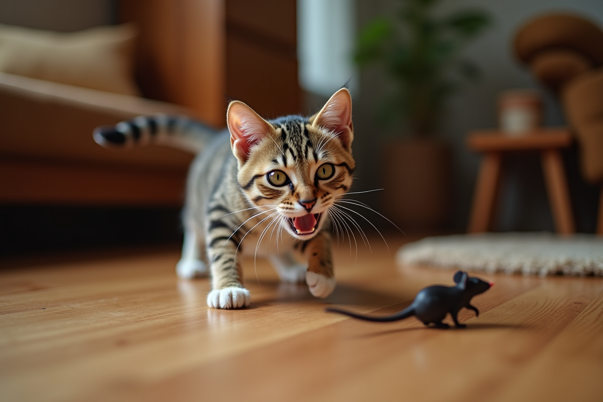 chat jouet