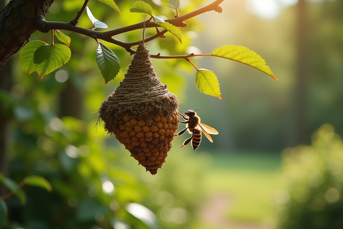 guêpe abeille